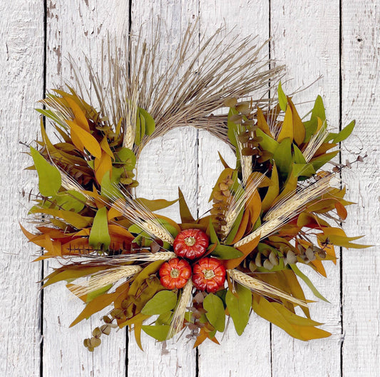 20" Harvest Orchard Wreath