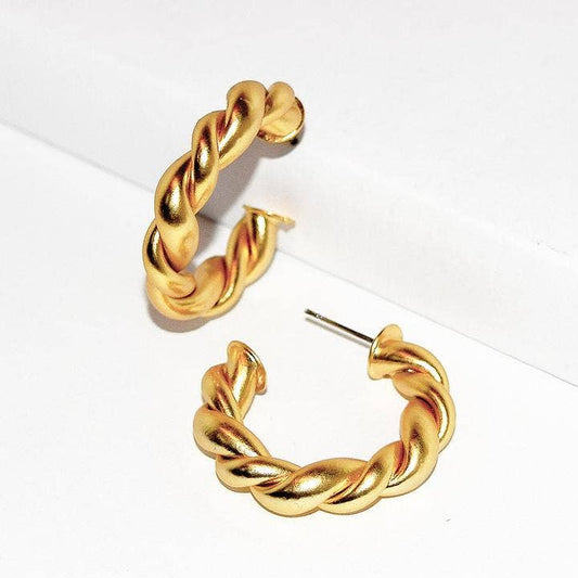 Twisted Braid Hoop