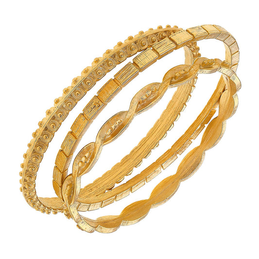 Set of 3 Melange Bangles